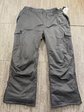 Arctix Snowsport Cargo Pants Mens 2XL Charcoal Insulated Ski Snowboard 1960-93